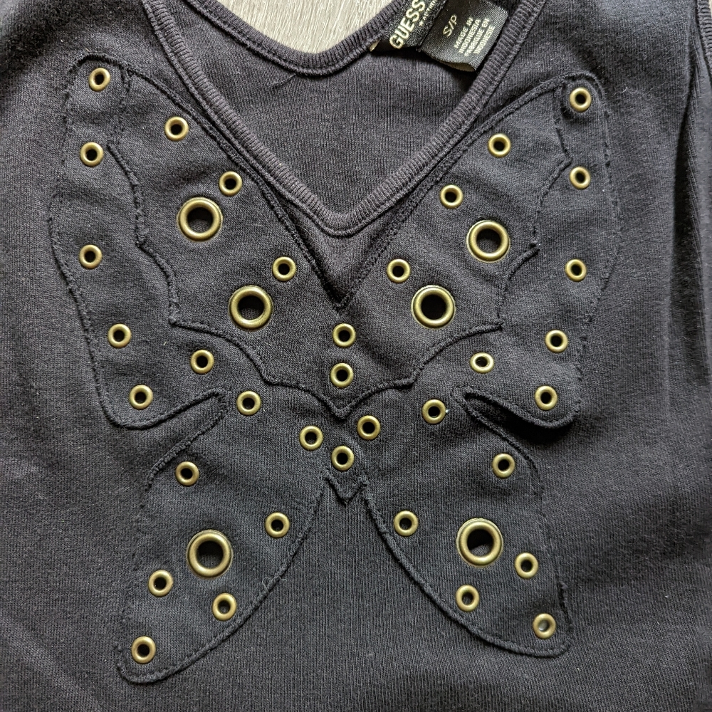 Y2K butterfly crop top - Picture 2 of 4